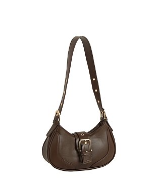 Buckle Flap Shoulder Bag