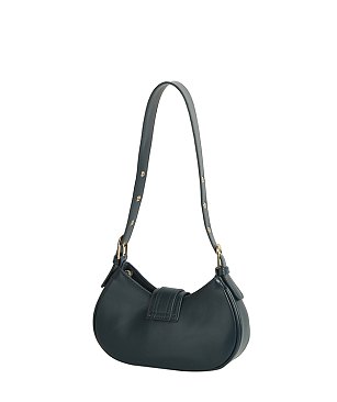 Buckle Flap Shoulder Bag