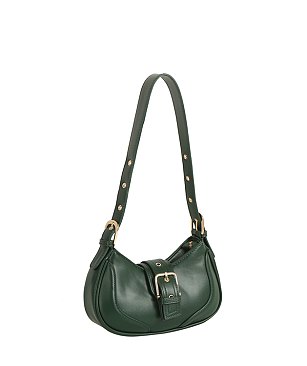 Buckle Flap Shoulder Bag
