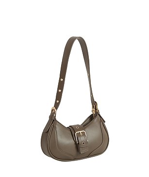 Buckle Flap Shoulder Bag