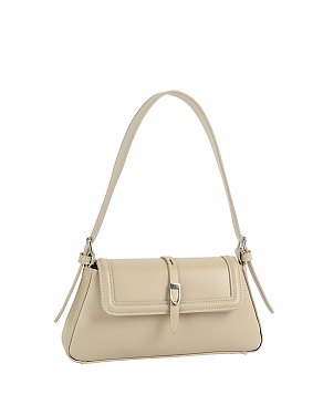 Buckle Flap Shoulder Bag