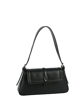 Buckle Flap Shoulder Bag