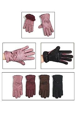 Elegant Winter Gloves - PACK OF 12 Pairs