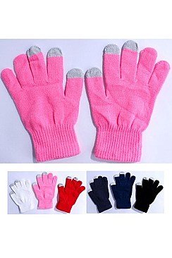 Touchscreen Gloves - PACK OF 12 Pairs FM-GL7447