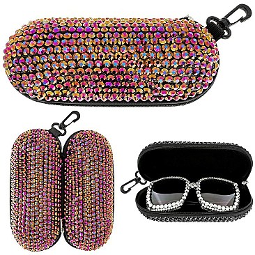 FASHIONABLE MEDIUM SPARKLY RHINESTONE CASE