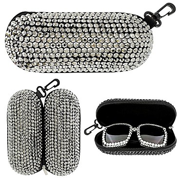 FASHIONABLE MEDIUM SPARKLY RHINESTONE CASE