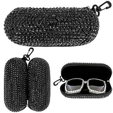 FASHIONABLE MEDIUM SPARKLY RHINESTONE CASE