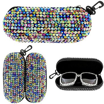 FASHIONABLE MEDIUM SPARKLY RHINESTONE CASE