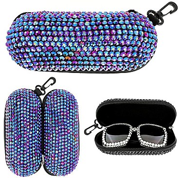 FASHIONABLE MEDIUM SPARKLY RHINESTONE CASE