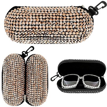 FASHIONABLE MEDIUM SPARKLY RHINESTONE CASE