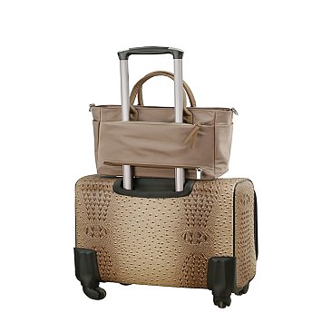 Nylon Travel Satchel Tote Bag