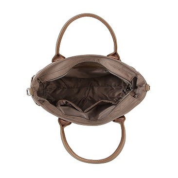 Nylon Travel Satchel Tote Bag