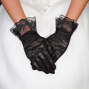 FASHIONABLE LACE GLOVES