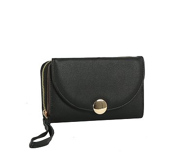 Fashion Flap Wallet Wristlet