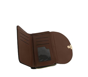 Fashion Flap Wallet Wristlet
