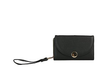 Fashion Flap Wallet Wristlet