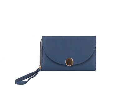 Fashion Flap Wallet Wristlet