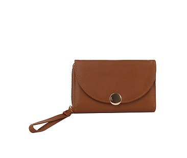 Fashion Flap Wallet Wristlet