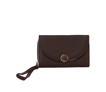 Fashion Flap Wallet Wristlet