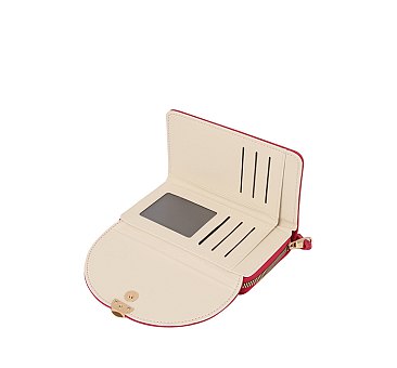 Fashion Flap Wallet Wristlet
