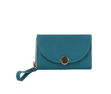 Fashion Flap Wallet Wristlet