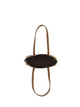 Faux Suede Dome Satchel