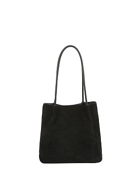 Faux Suede Bucket Bag