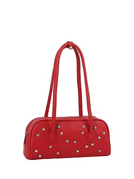 Studed Star Boston Bag