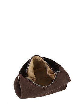 Faux Suede Hobo