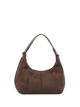 Faux Suede Hobo