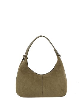 Faux Suede Hobo