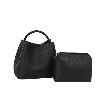 Pebbled 2-in-1 Top Handle Satchel