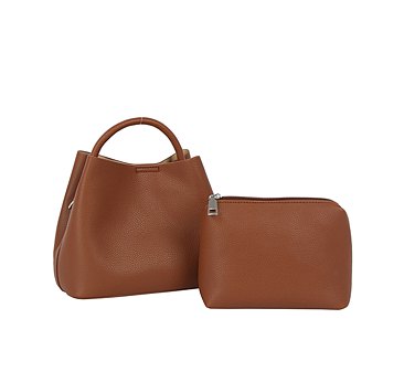 Pebbled 2-in-1 Top Handle Satchel