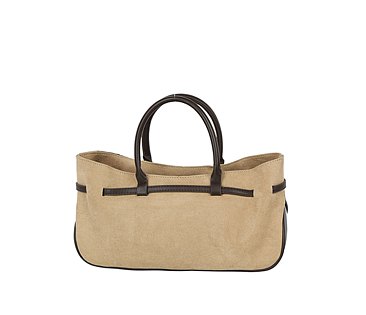 Faux Suede Belted Satchel