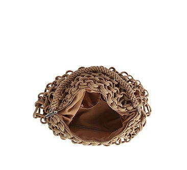 Macrame Knot Shoulder Bag