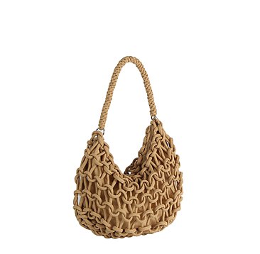 Macrame Knot Shoulder Bag