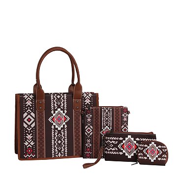 Aztec Tribal 4-in-1 Boxy Satchel