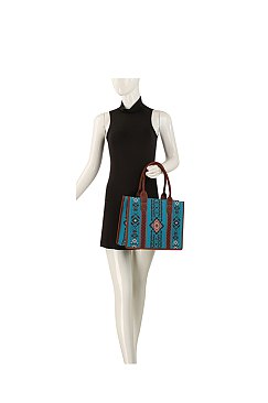 Aztec Tribal 4-in-1 Boxy Satchel