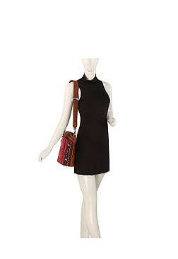Aztec Tribal 2-in-1 Crossbody Bag