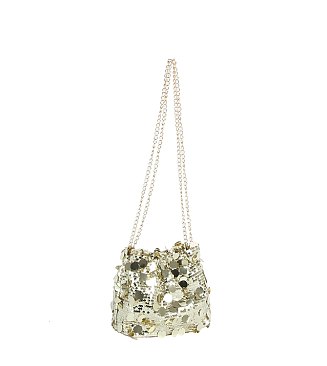 Fashion Sequin Bucket Shoulder Bag