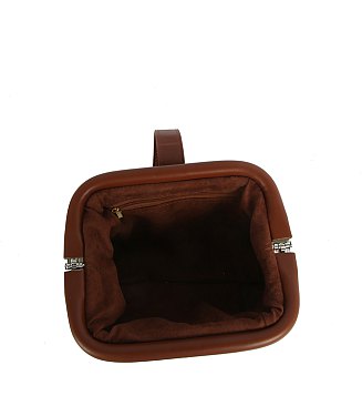 Turn Lock Flap Satchel