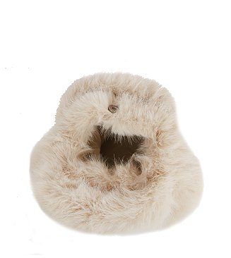 Faux Fur Hobo Bag