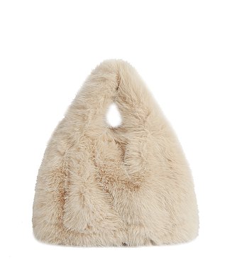Faux Fur Hobo Bag