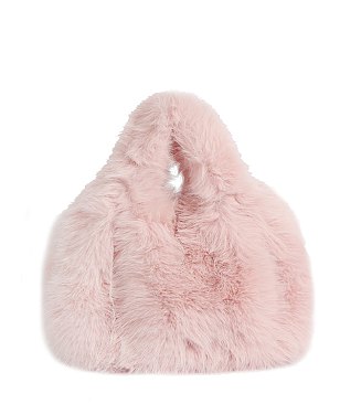 Faux Fur Hobo Bag