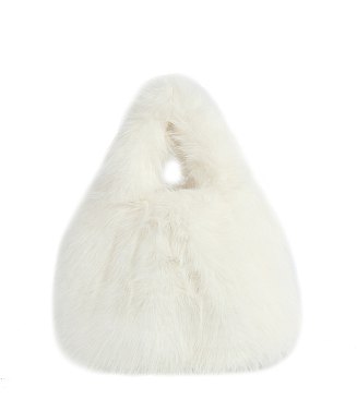 Faux Fur Hobo Bag