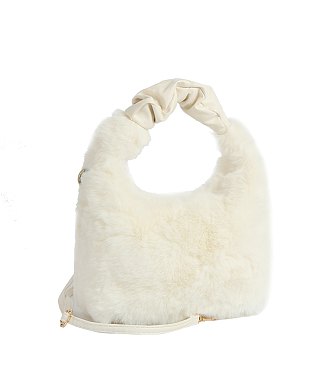 Faux Fur Hobo