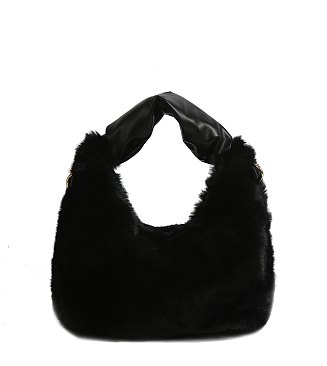Faux Fur Hobo