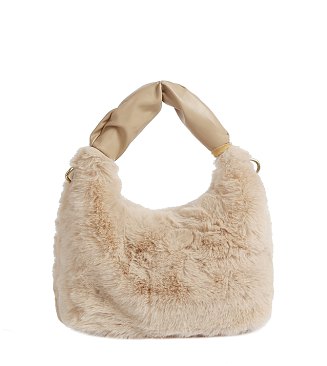 Faux Fur Hobo