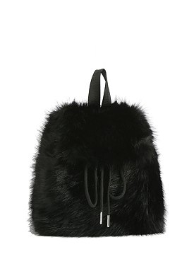 Faux Fur Backpack
