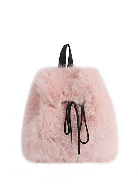 Faux Fur Backpack
